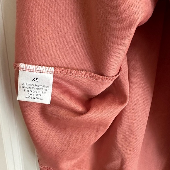 Francesca's Lace Cold Shoulder Pink Mini Dress - Picture 9 of 9